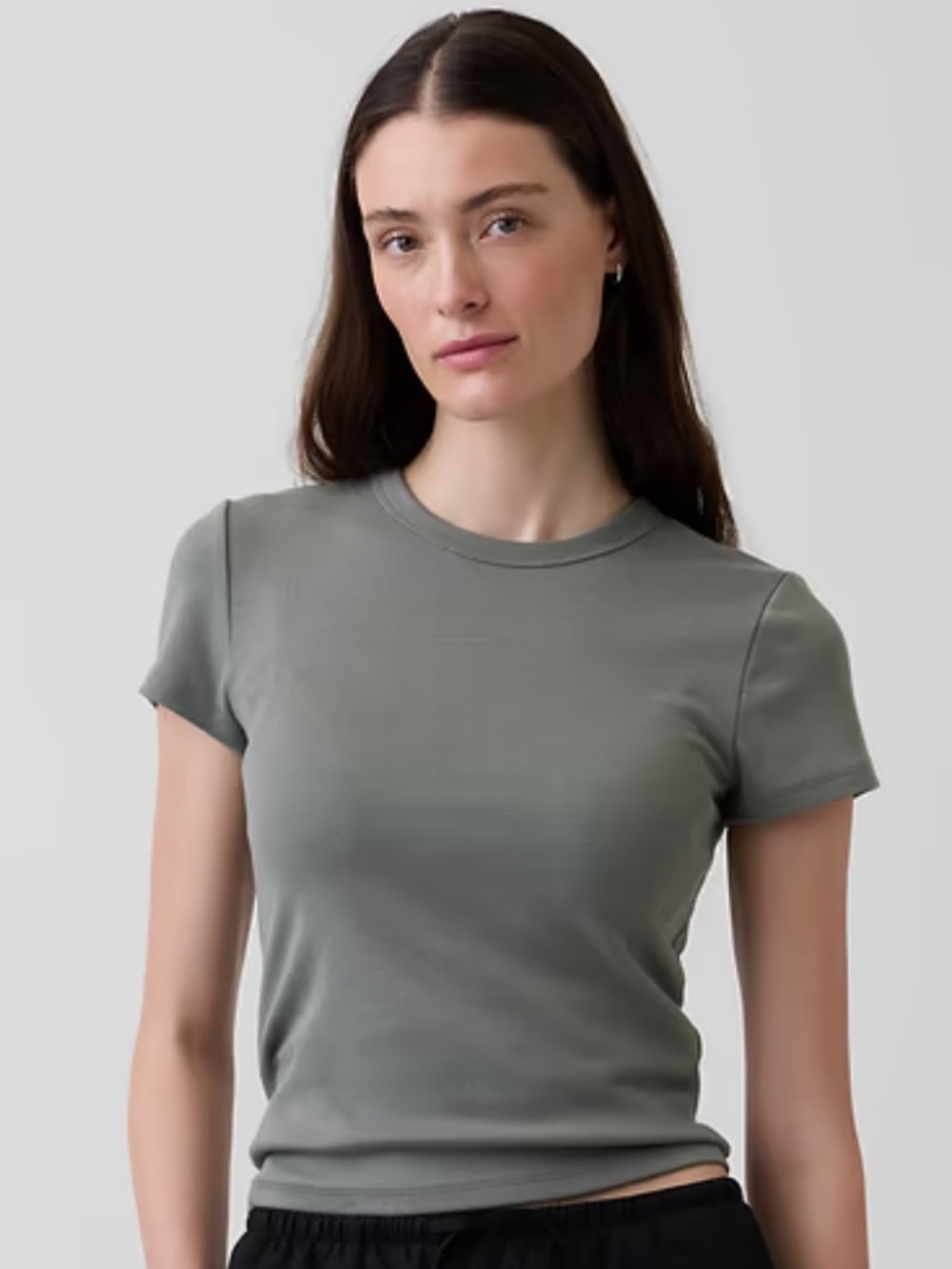 Modern Crew T-Shirt — Vintage Palm Green